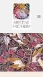 Mobile Screenshot of kristinefretheim.com
